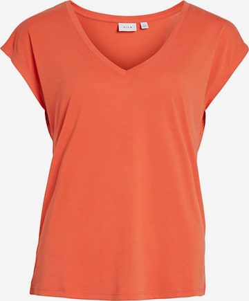 VILA Shirt 'VIModala' in Orange: front