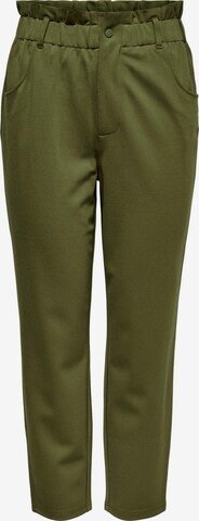 ONLY Zúžený Kalhoty ' Poptrash-ova' – zelená: přední strana