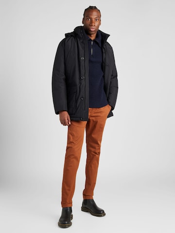 ruda SCOTCH & SODA Standartinis „Chino“ stiliaus kelnės 'Mott seasonal essential'