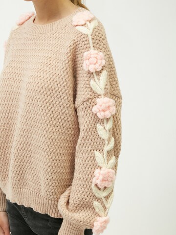 Pullover di Influencer in beige