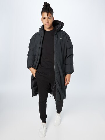 LACOSTE Between-seasons coat in Black