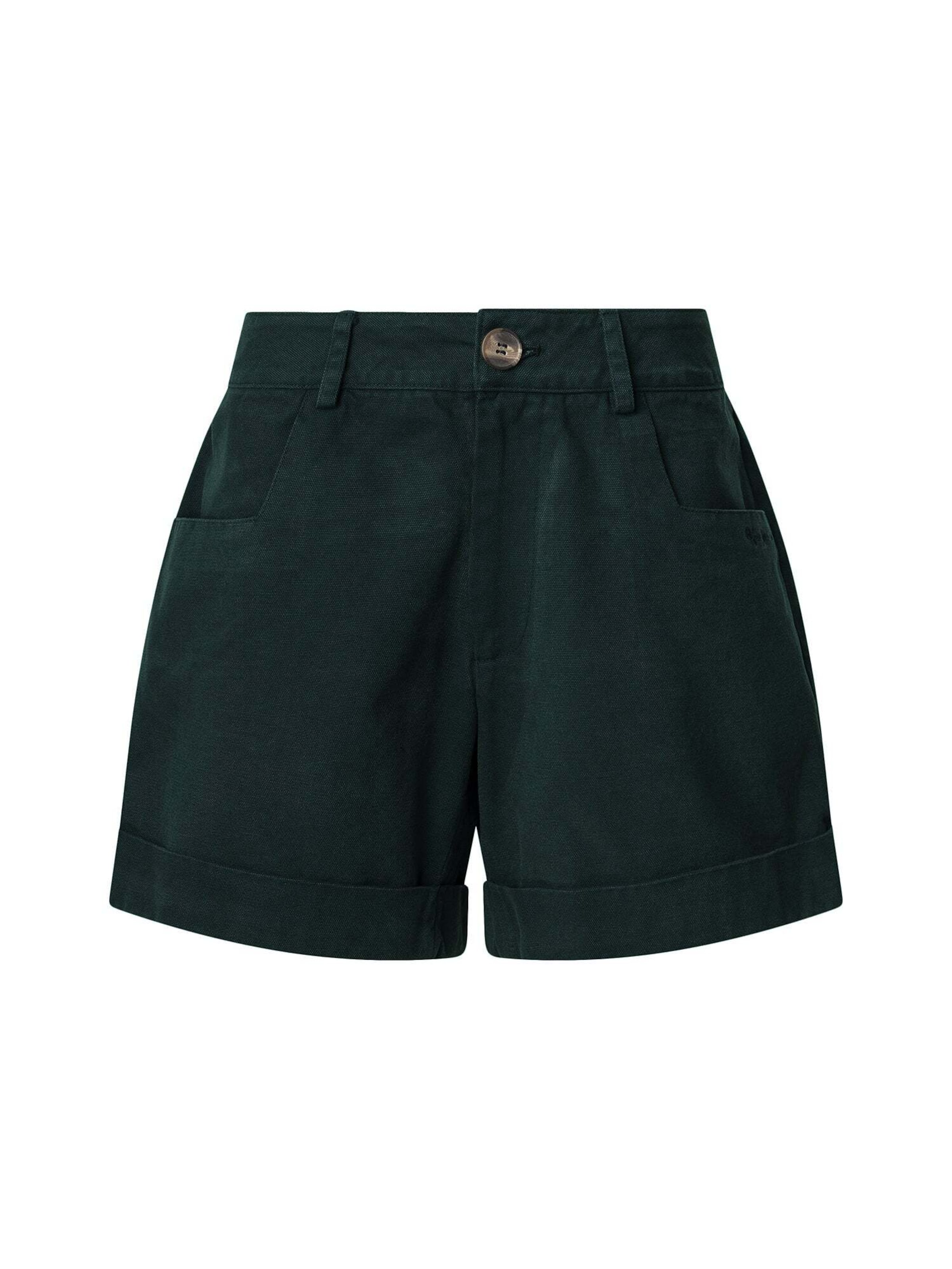 Pepe Jeans Wide leg Broek 'Jo' in Blauw: voorkant