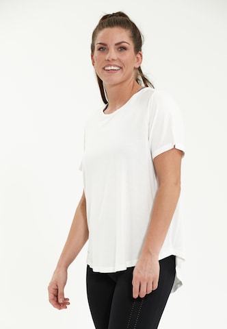ENDURANCETehnička sportska majica 'Siva' - bijela boja