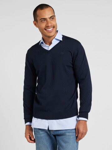 Hackett London - Pullover em azul: frente