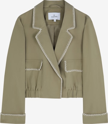 Blazer di Scalpers in verde: frontale