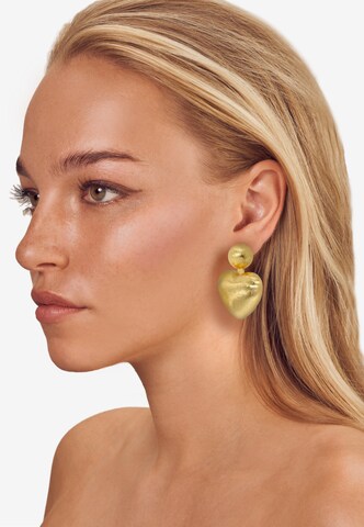 FILIPPA FIRENZE Earrings 'Rubacuori' in Gold: front