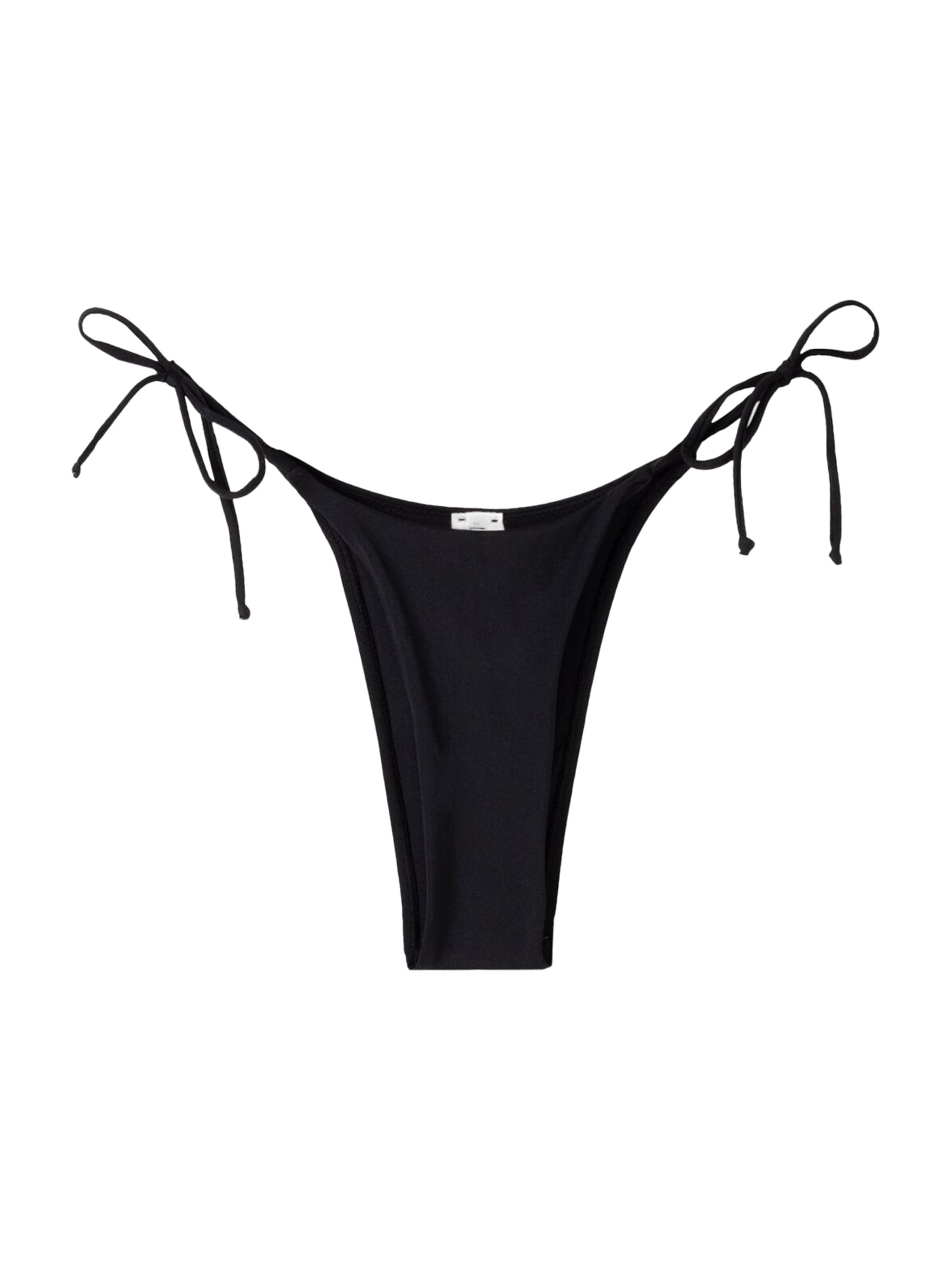 Bershka Bikini bottom in Black: front
