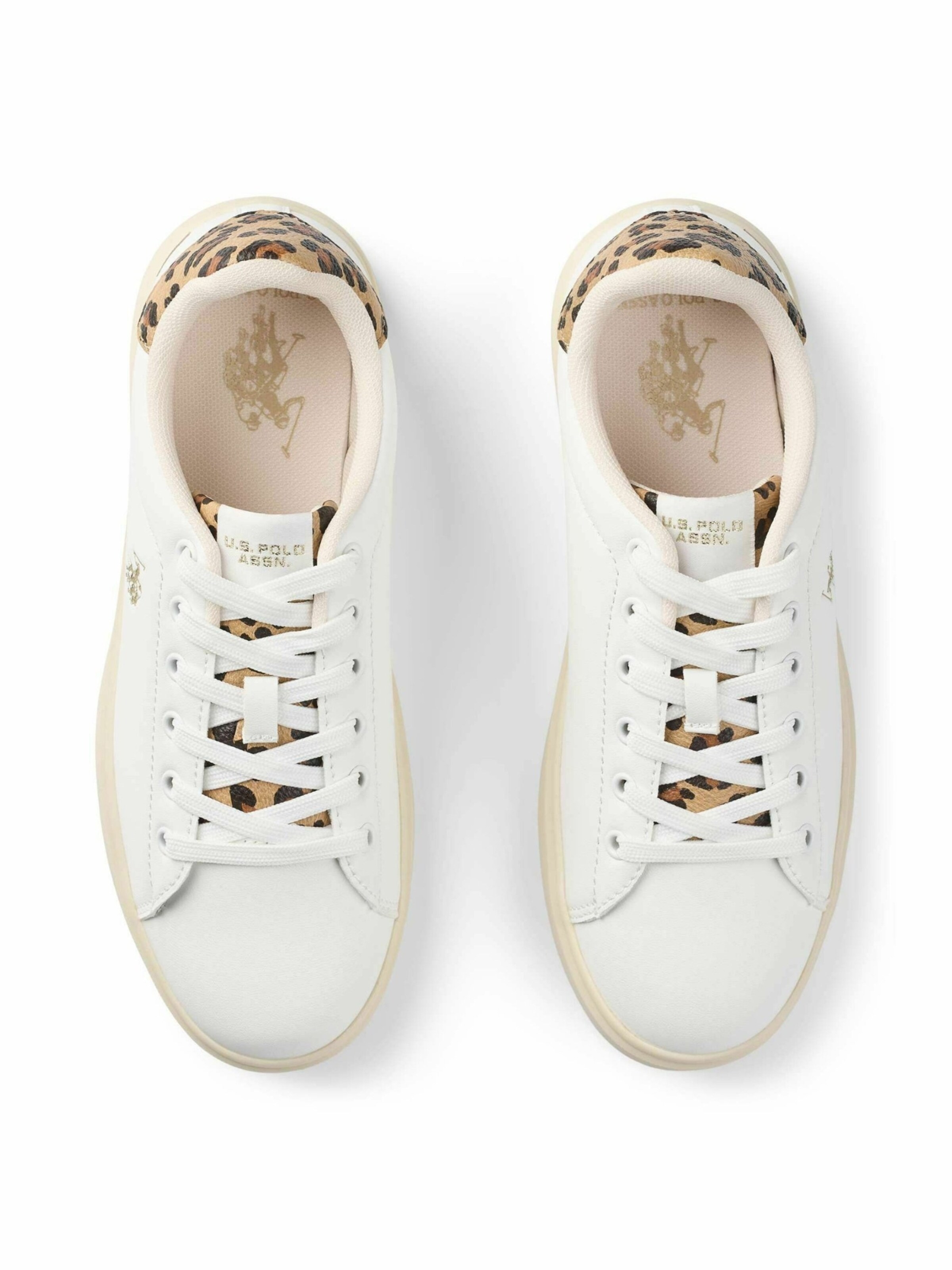 U.S. POLO ASSN. Sportos fűzős csizma ' UWMarlyn ' - fehér