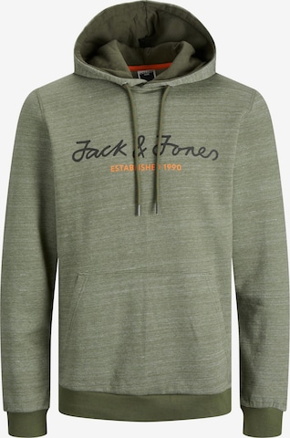 JACK & JONES Sweatshirt 'Berg' in Green: front