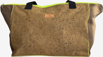 Mywander - Bolsa de viaje en marrón: frente