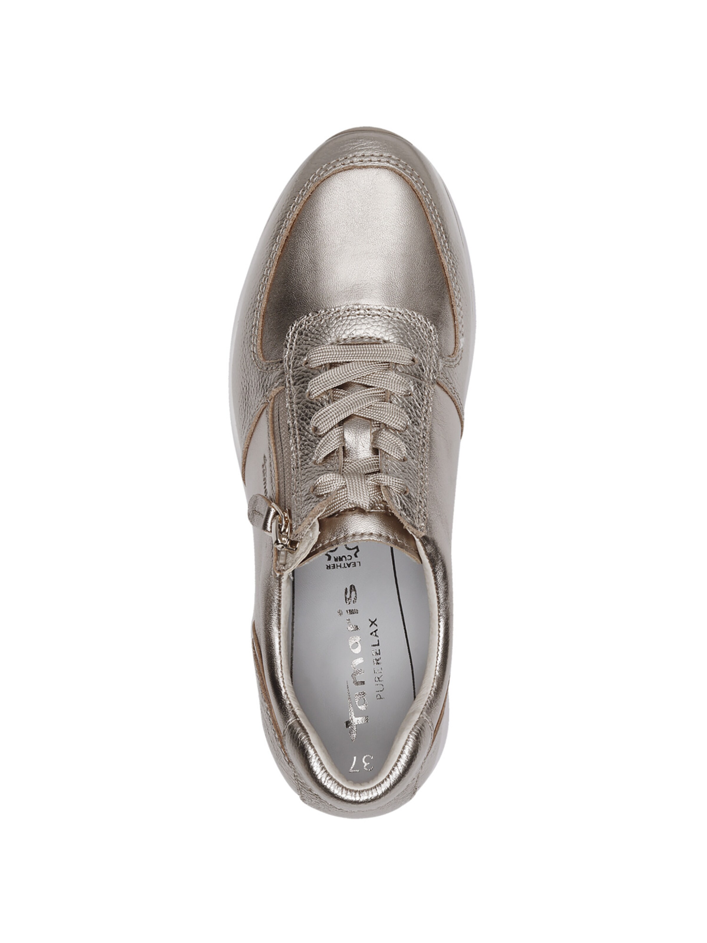 Tamaris - Sapatilhas baixas em ouro