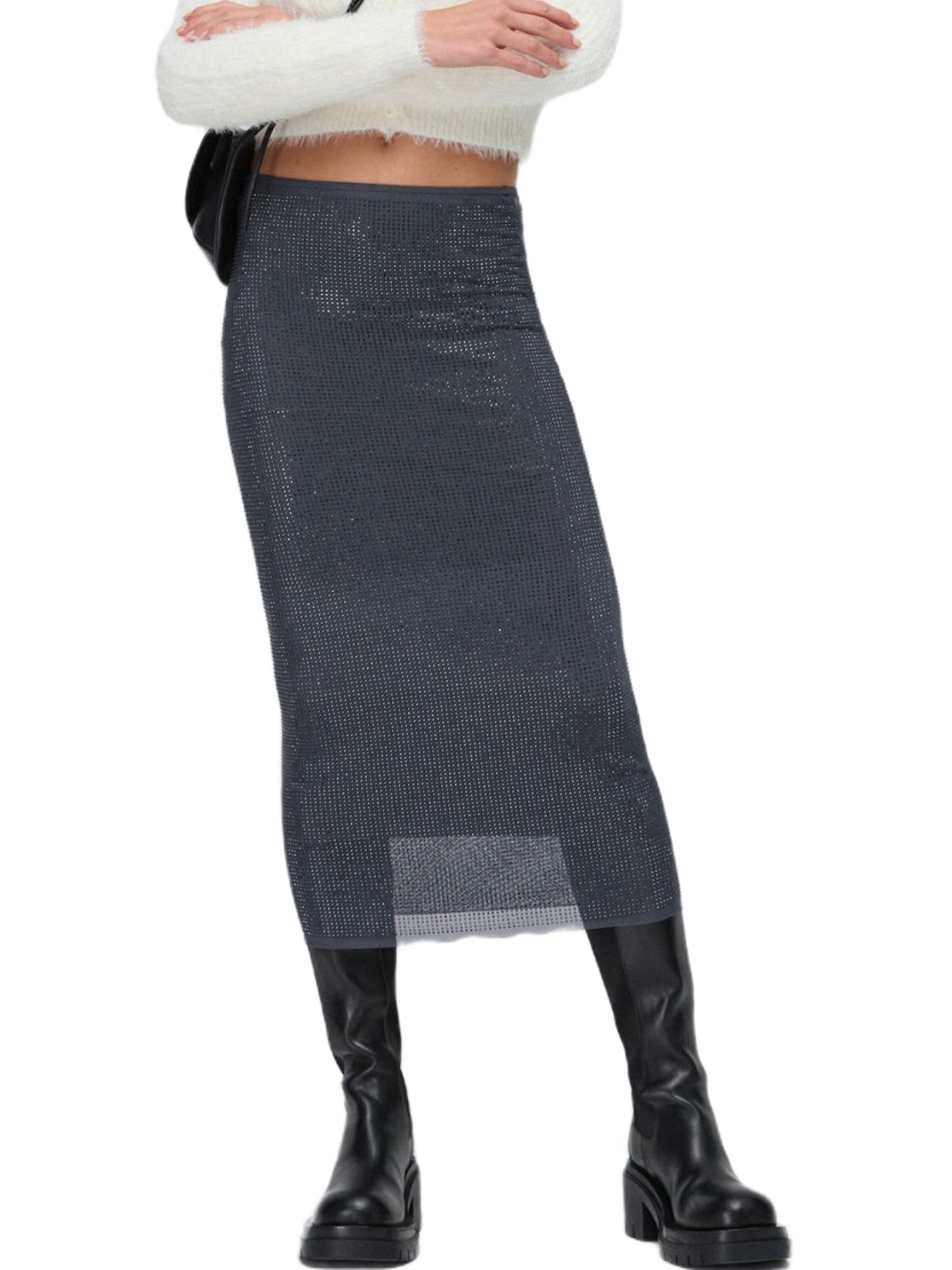 Jupe No Matter What en gris