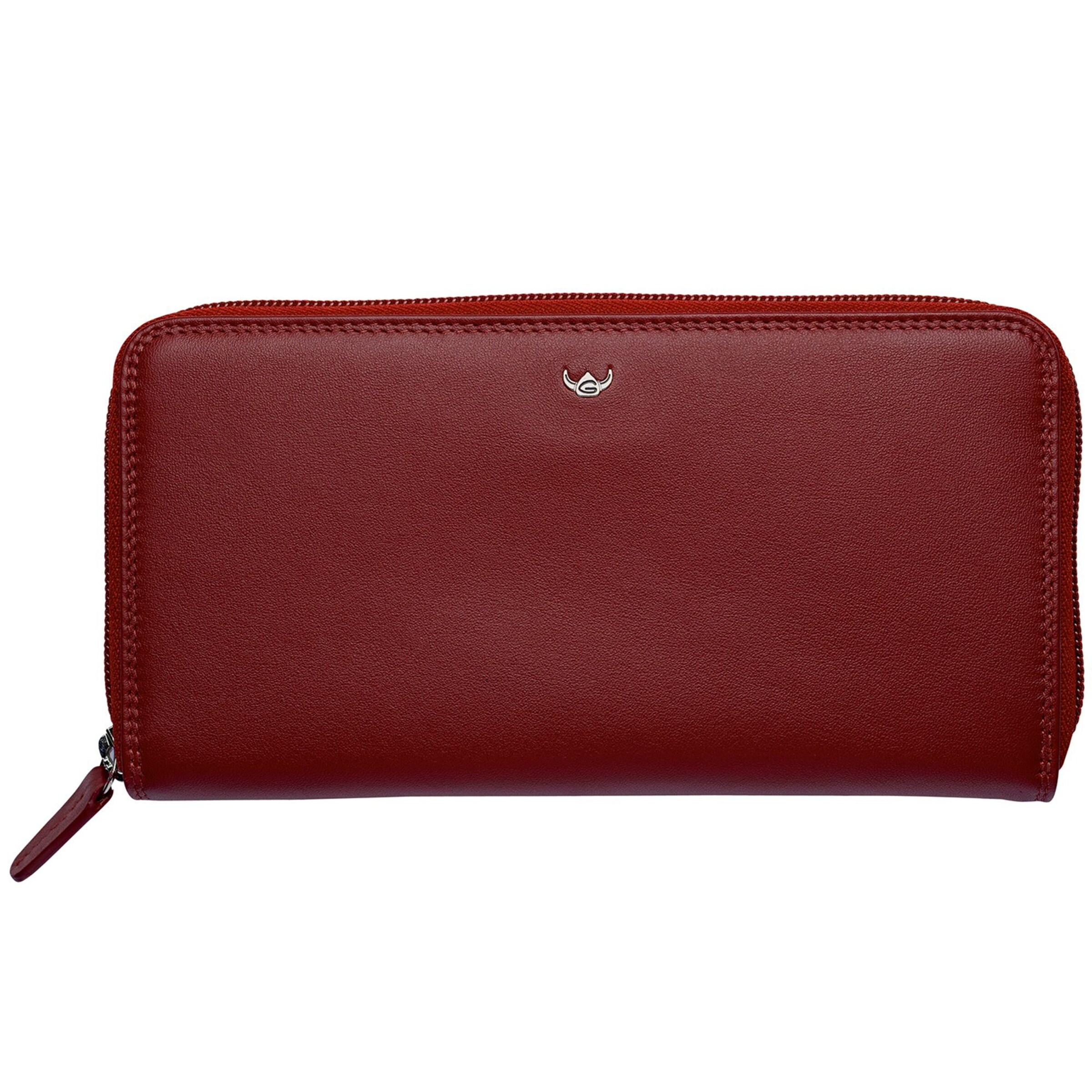 Portamonete 'Polo' di GOLDEN HEAD in rosso: frontale