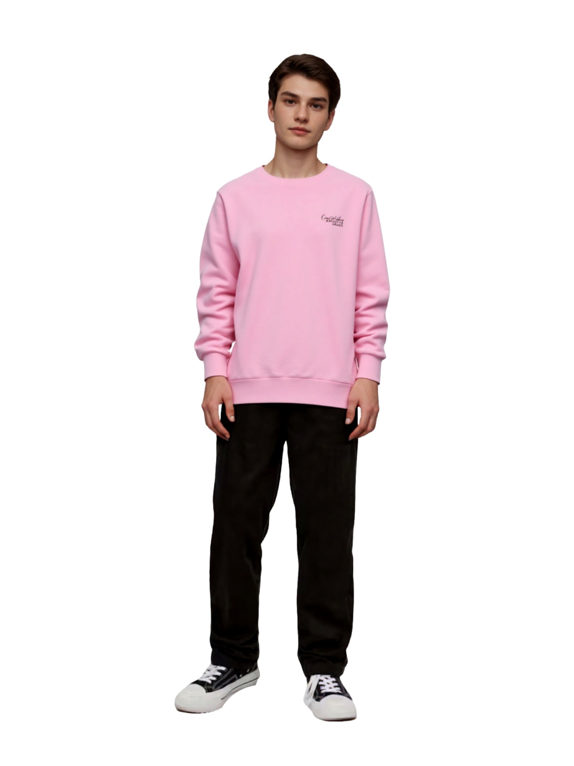 Jack & Jones Junior Свитшот 'Roar' в Ярко-розовый