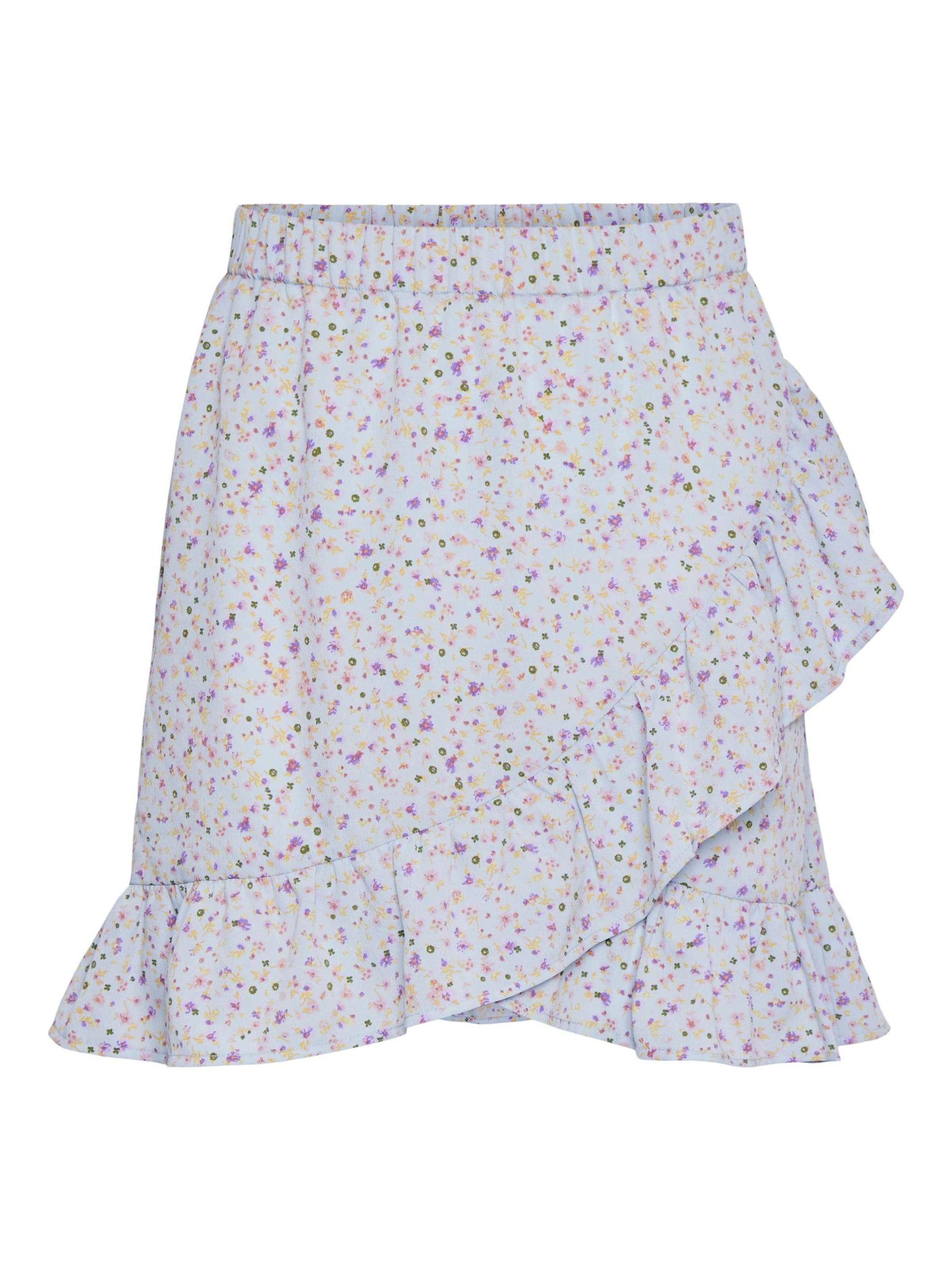 Jupe 'LULU' PIECES en bleu : devant