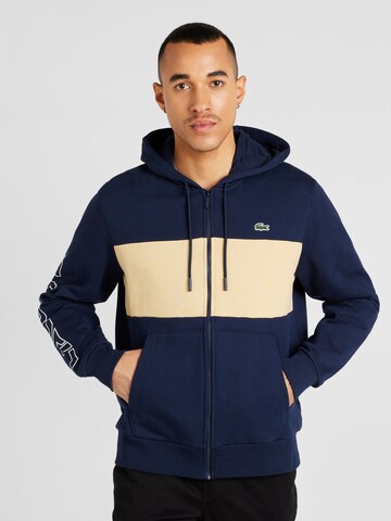 LACOSTE Sweatjacke in Blau: predná strana