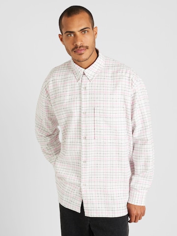 Won Hundred Comfort Fit Skjorta i vit: framsida