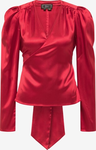 faina Blouse in Rood: voorkant