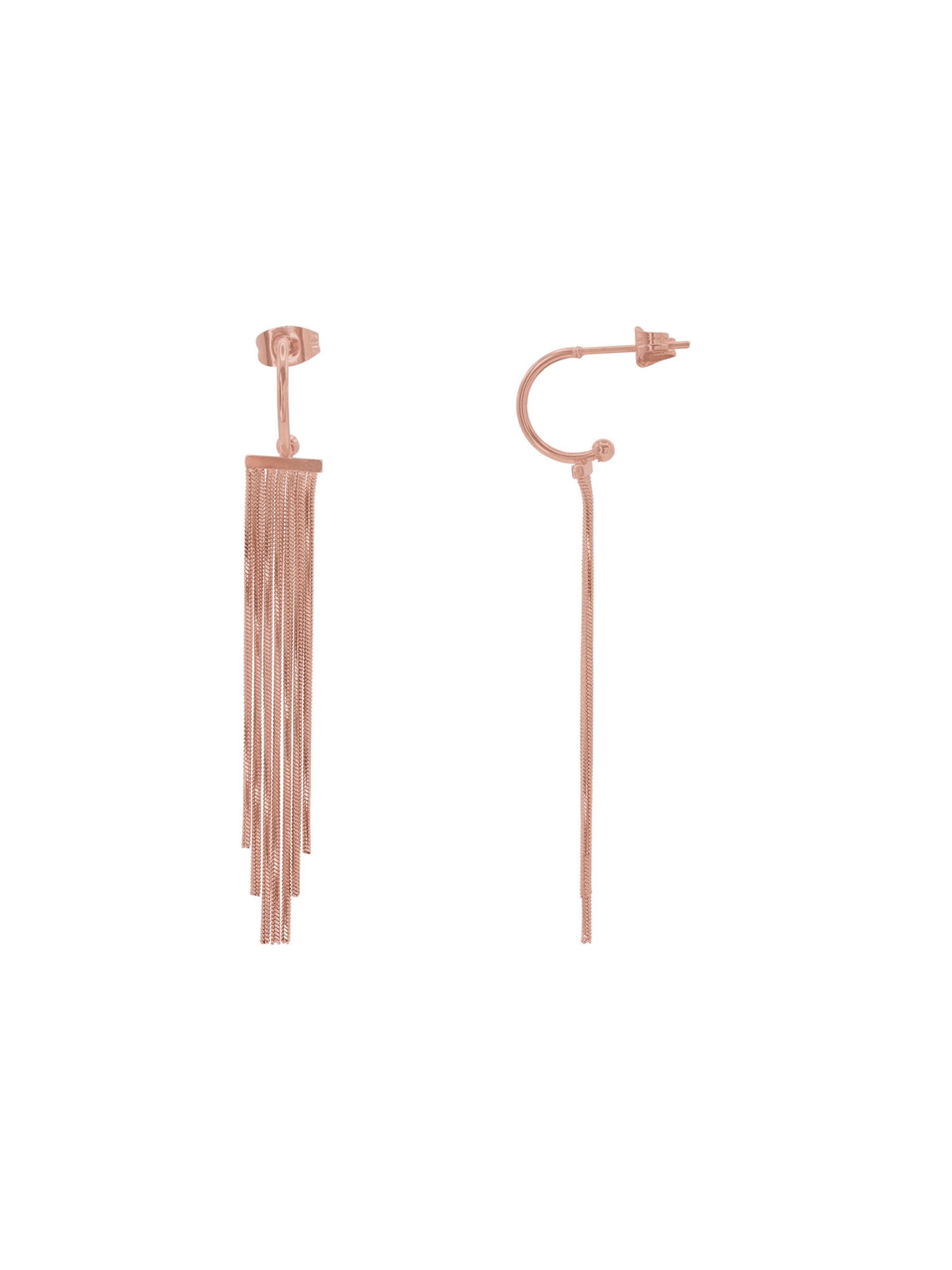 Boucles d'oreilles 'Livia' Heideman en or : devant