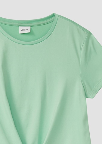 T-Shirt s.Oliver en vert