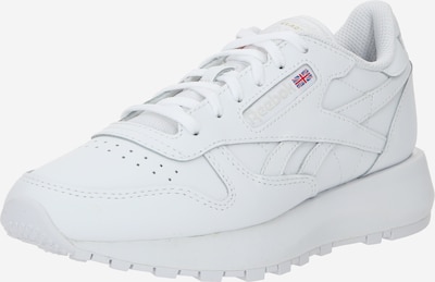 Reebok Niske tenisice 'CLASSIC' u boja pijeska / mornarsko plava / crvena / bijela, Pregled proizvoda