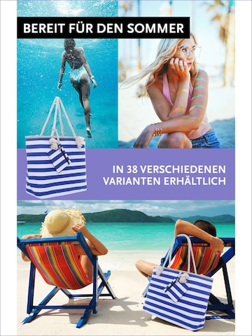 DonDon Beach Bag in Blue