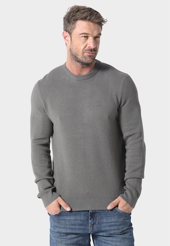 883Police Sweater 'Perth' in Grey: front