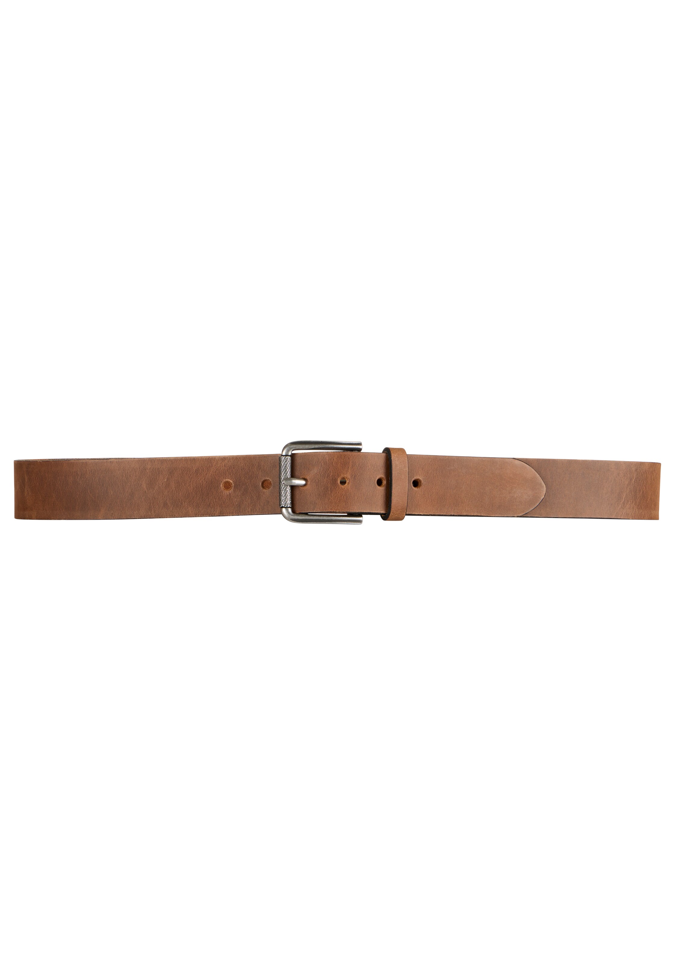 Man's World Belt in Brown: front