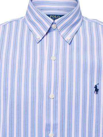 Polo Ralph Lauren Slim Fit Hemd in Blau