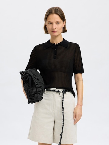 Maglietta di SELECTED in nero