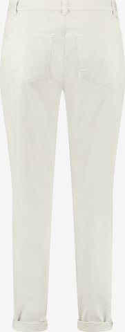 Regular Pantalon chino TAIFUN en blanc