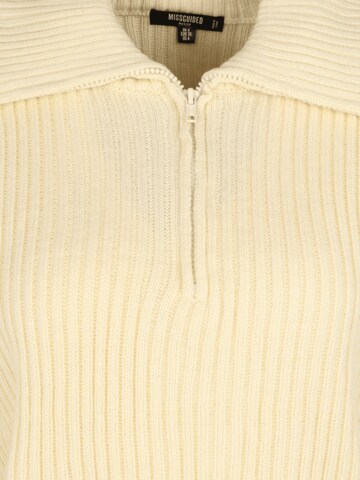 Missguided Petite Pullover in Beige