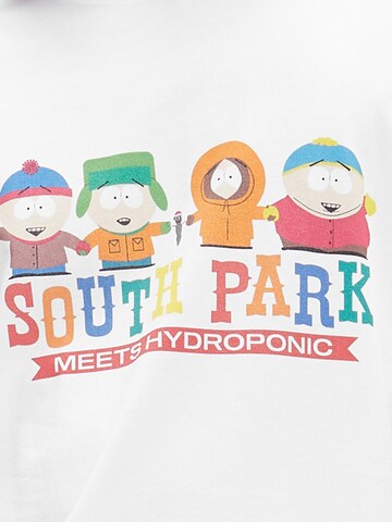hydroponic - Camiseta 'Hydroponic x South Park Regular-Fit Crew Graphic T-Shirt' en blanco
