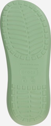 zaļš Crocs Ādas čības 'Classic Crush'