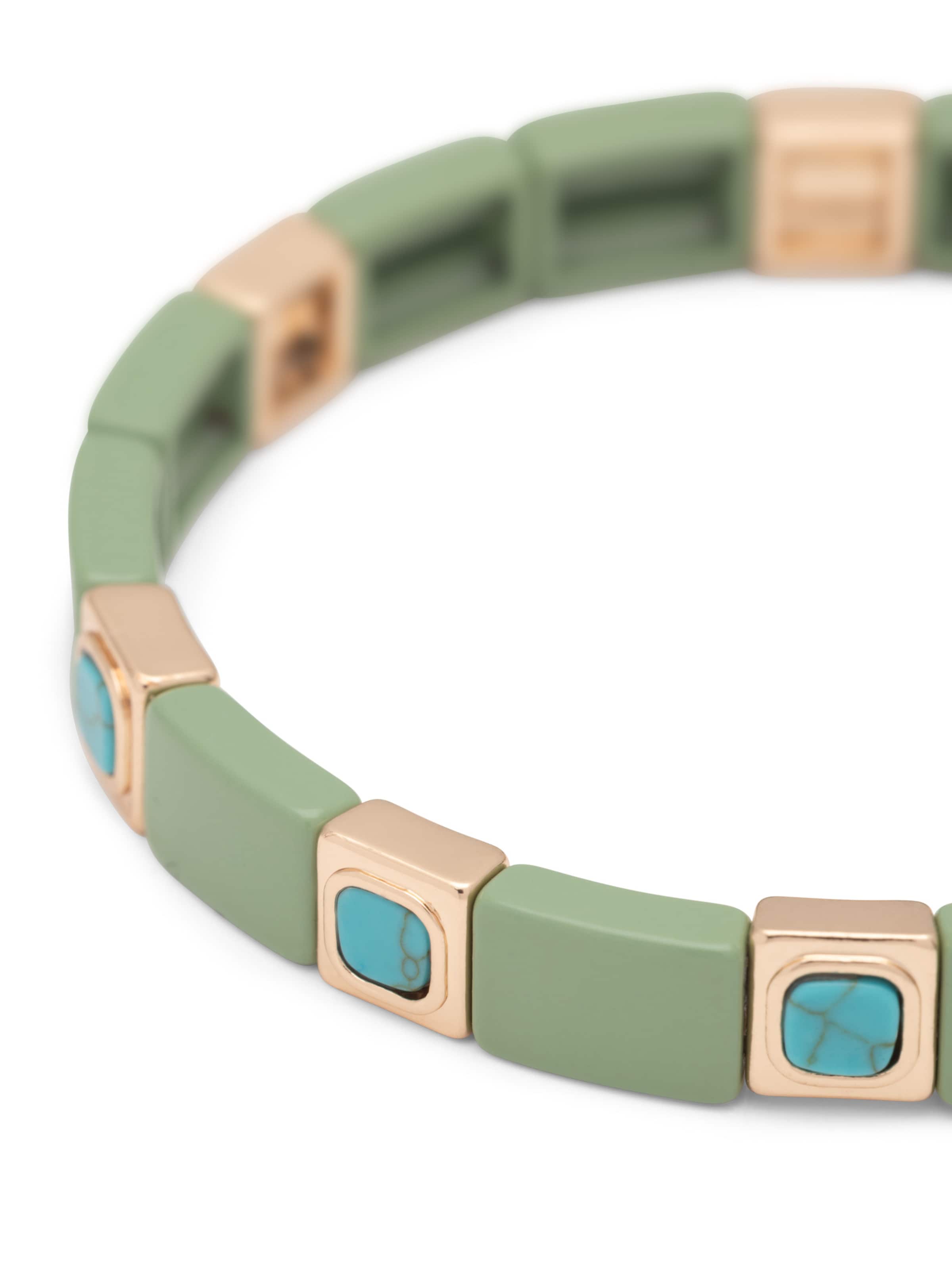 Bracelet 'Enamel Tiles Stone Line' A&C Oslo – Nordic Design Jewellery en mélange de couleurs
