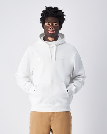 Champion Authentic Athletic Apparel Sweatshirt in Weiß: Vorderseite