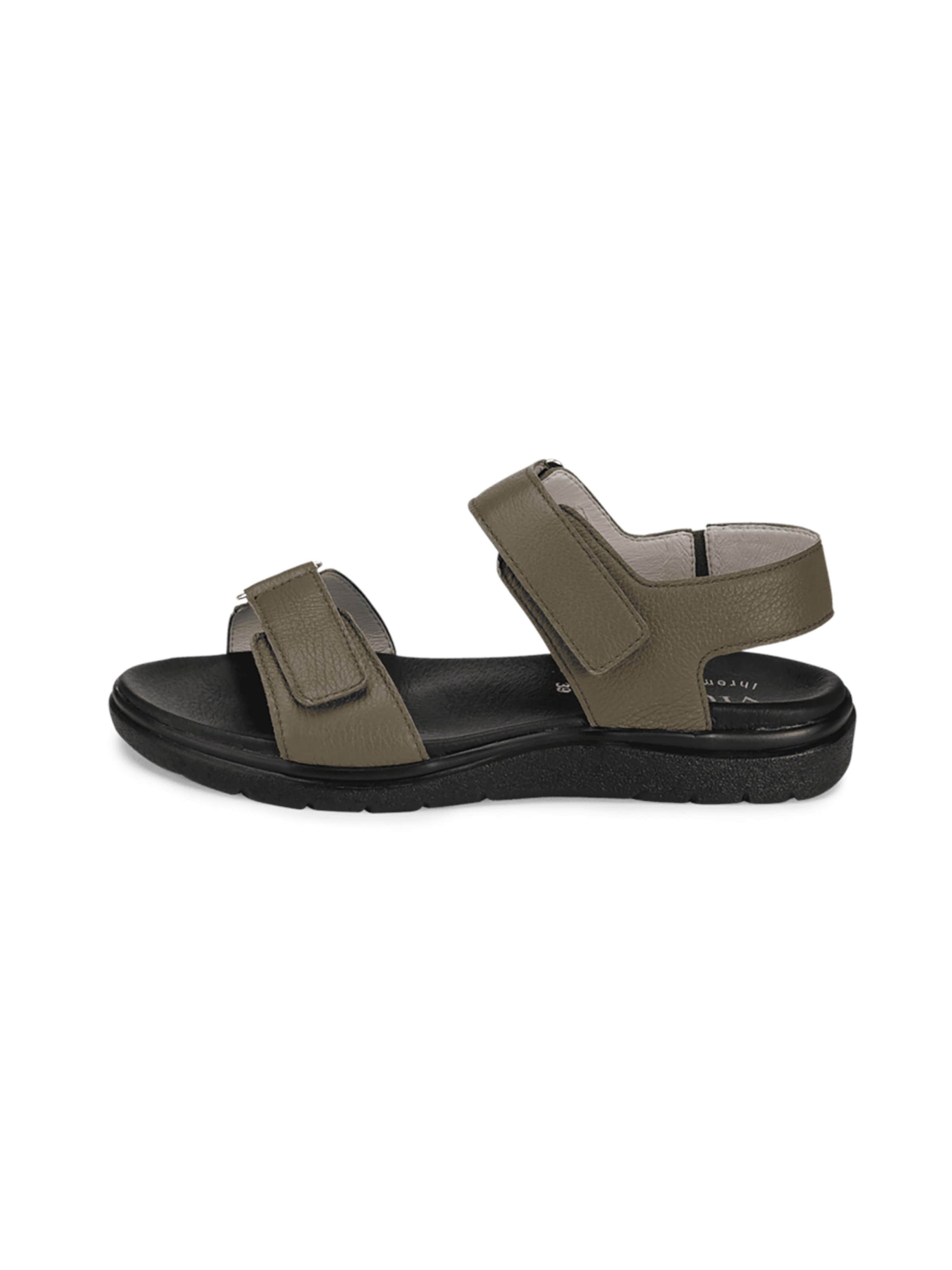 VITAFORM Strap Sandals in Green