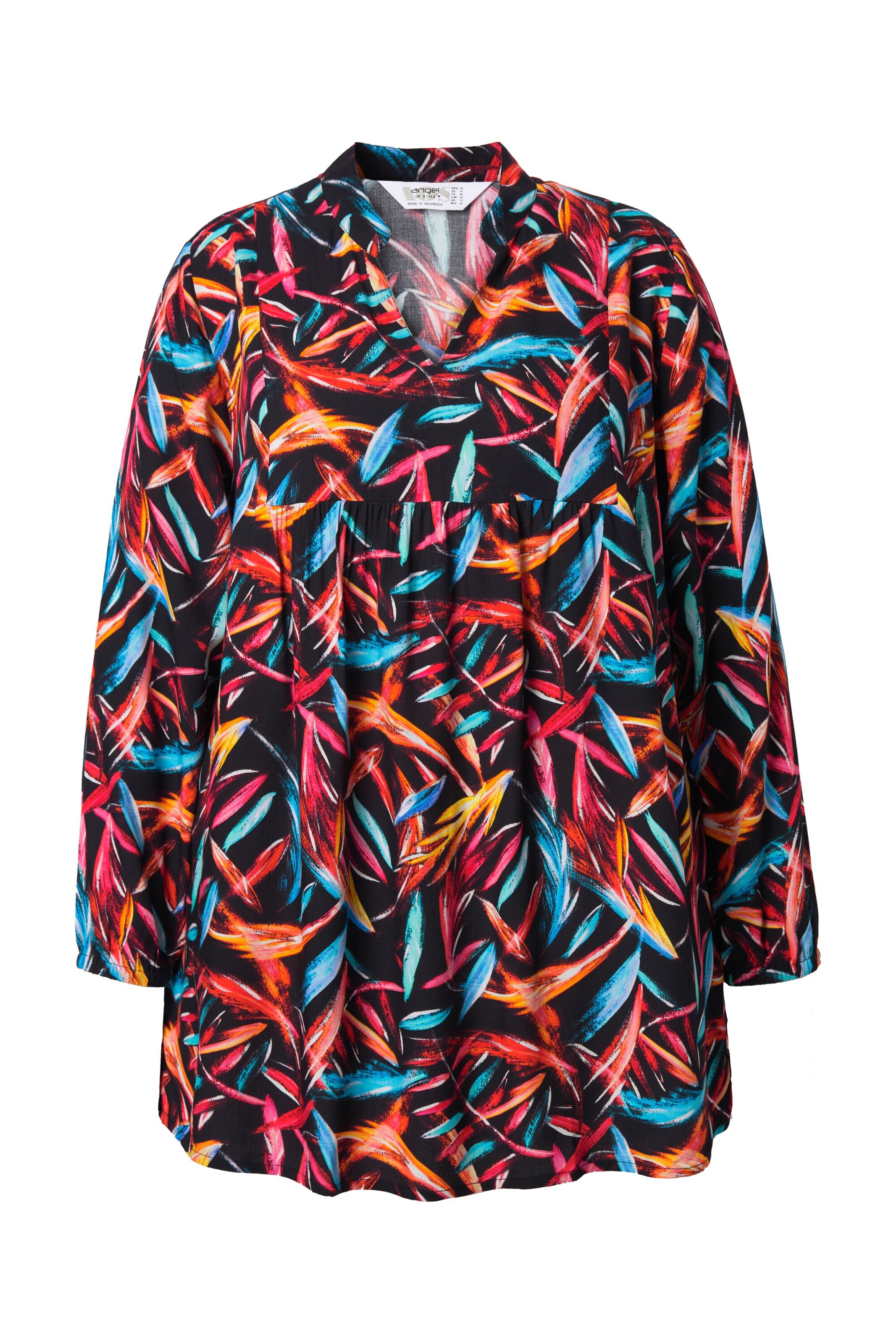 Angel of Style Blouse in Zwart: voorkant