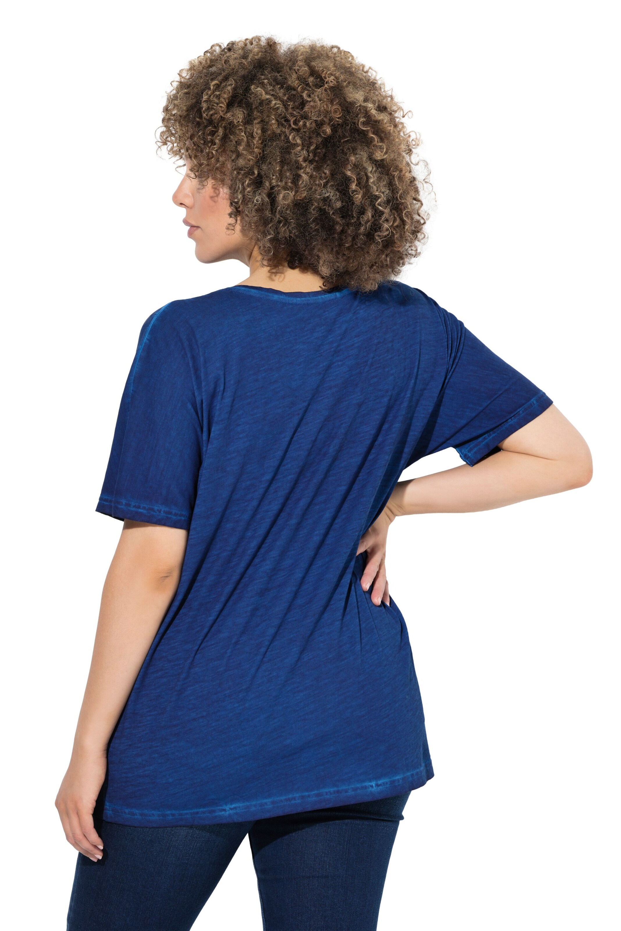 Ulla Popken Shirt in Blauw