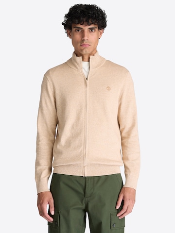TIMBERLAND Strickjacke in Beige: Vorderseite