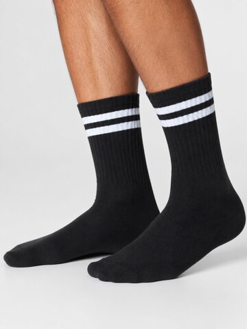 sockenkauf24 Athletic Socks in Black