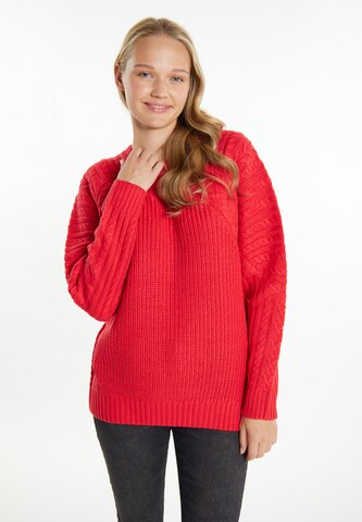 MYMO Sweater 'Blonda' in Red: front