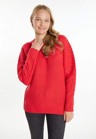 MYMO Pullover 'Blonda' in Rot: predná strana