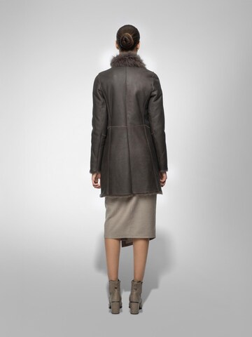VESPUCCI BY VSP Winter Coat 'Elena' in Brown