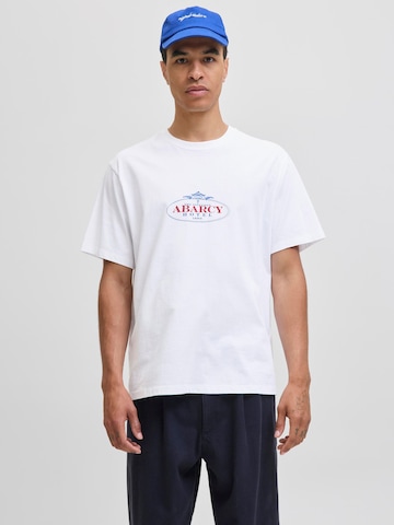 JACK & JONES Shirt in White: front