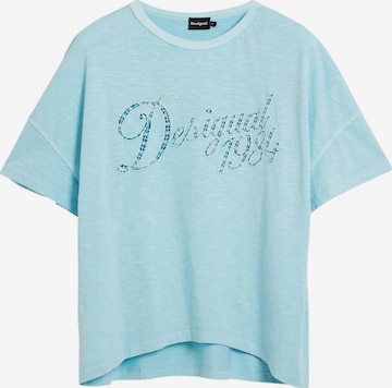 mėlyna Desigual Marškinėliai 'Vintage 1984': priekis