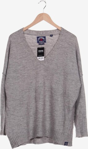 Superdry Sweater & Cardigan in M in Grey: front