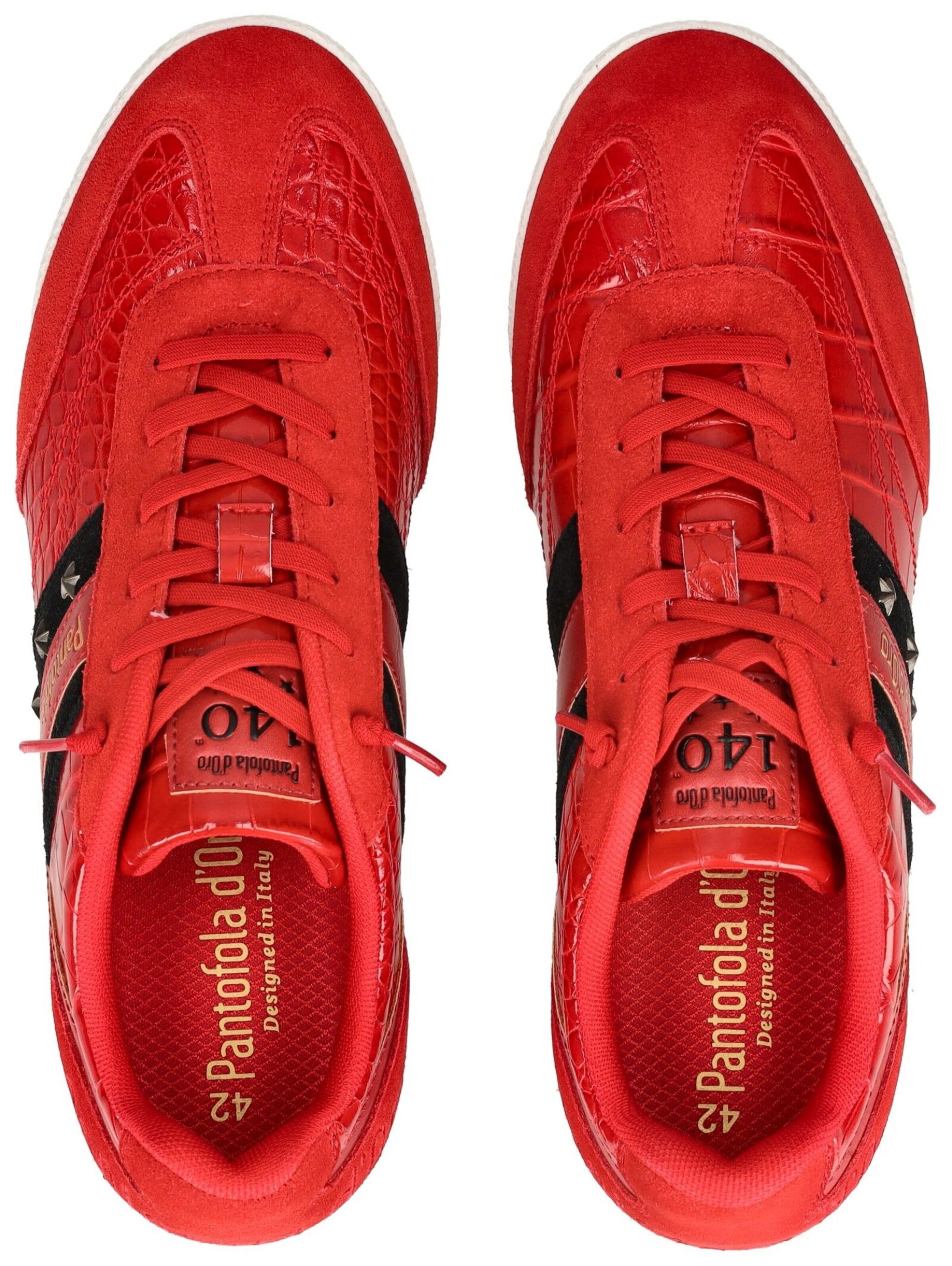 Sneaker bassa di PANTOFOLA D'ORO in rosso