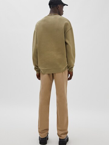 Regular Pantalon Pull&Bear en beige