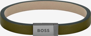 BOSS Black Armband in Grün: predná strana